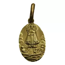Medalla Oro 18k Virgen Caridad Del Cobre #1130 Comunión 