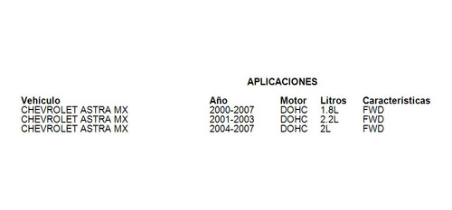 Filtro De Aire Chevrolet Zafira Mx 2002 1.8l Mpi Fwd Gas Foto 4