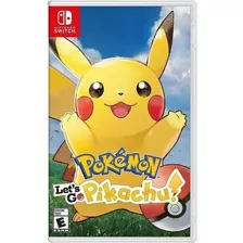 Switch Pokemon: Lets Go Pikachu Novo Lacrado
