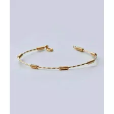 Pulsera Especial Entorchada 7 Nudos - Oro Laminado 18k