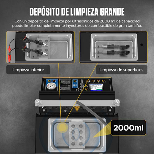 Laboratorio De Inyectores Gdi Y Limpiador Ultrasnico Ct500 Foto 10