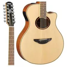 Violão Yamaha Apx700ii12 Apx700ii 12 Cordas Elétrico Natural Orientação Da Mão Destro