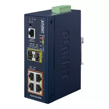 Switch Industrial Administrable Capa 2 Con 4 Puertos Poe 802