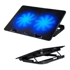 [ ] Teros Cooler Ventilador Aire 2 Usb 5 Niveles Laptop