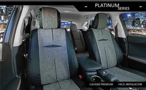 Cubreasientos Platinum Juego Completo Toyota Fortuner Foto 3