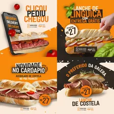 Pack Psd Editable De Gastronomía Para Diseñadores