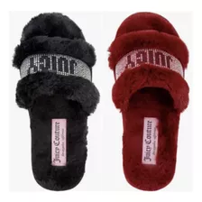 Ojotas Mujer Juicy Couture Faux Fur