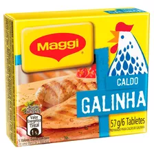 Tablete De Caldo De Galinha Maggi 57g