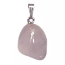 Pingente Quartzo Rosa - Pedra Para Harmonia Na Vida Amorosa