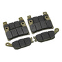 4x Pastillas De Freno Para Cbr 600 F4 F4i Cbr900 Cbr929 Mazda 929