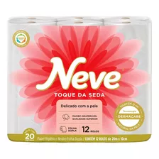 Papel Higiênico Neve 20m 12un