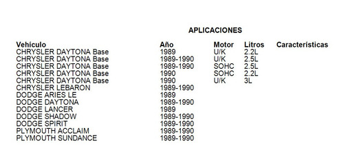 Filtro Deshidratador De A/c Plymouth Acclaim 1989-1990 Uac Foto 3