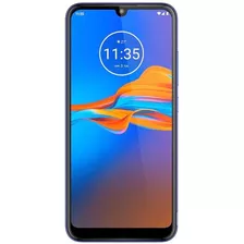 Motorola Moto E6 Plus 64gb Azul Netuno Bom - Celular Usado