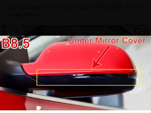 Direccionales Dinmicas Audi A4 B8 B8.5 A3 A5 A6 Rs3 Rs4 Foto 9