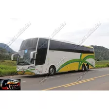 Busscar P400 Ld Scania K380 Completo Ano 2008 Cod 369