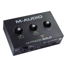 Interfaz De Audio M-audio Mtrack Solo