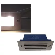 Luz Guía Led Para Grada Tipo Regilla Empotrabl 110v 5w 6000k