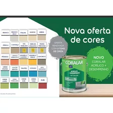 Tinta Coral Anti Mofo Acrilica Parede/teto 3,6l Escolha Cor