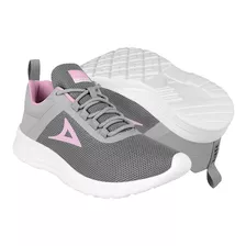 Tenis Dama Pirma Floating Run 4517 Textil Gris 