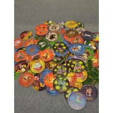 160 Tazos Pokemon (151 Pokemons + 9 Personagens) 1ª Geração