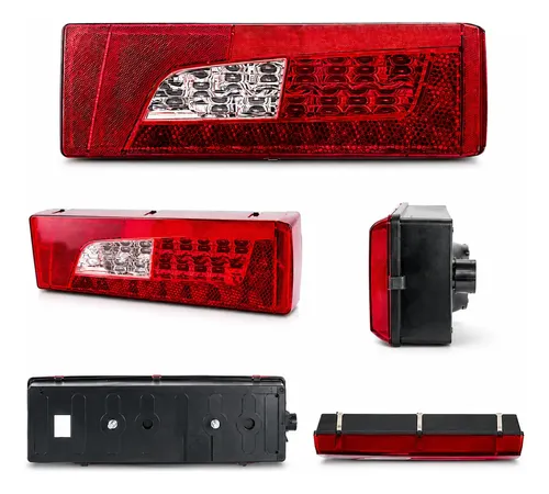 Lanterna Traseira Scania Serie 5 6 Stremline Lado Direito Direito/passageiro Vermelho — foto 4