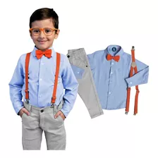 Roupa Temático Do Blippi Roupa Infantil Menino Envio Rapido