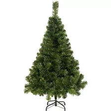 Arbol De Navidad Canadian Extra Lujo 1.20m. Pie Metal-sheshu Color Verde