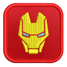 Patch Bordado Super-herói Homem De Ferro Vingadores 6cm