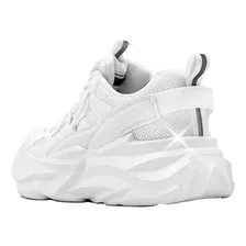 Zapatillas Mujer Urbana Blanca Kevingston Deportiva Reflex