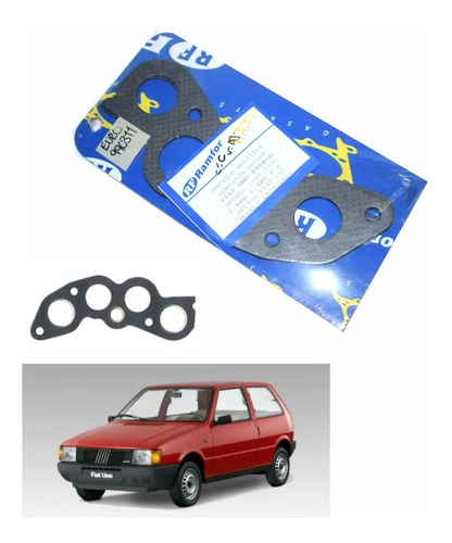 Empaque Mltiple Admisin/escape Fiat Uno Premio 1.1-1.3 Foto 3