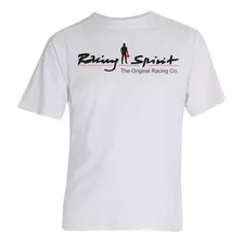 Remera Fierrera Omp Racing Spirit Algodon Blanca 