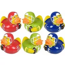 The Dreidel Company Football Duck De Goma Patitos De Juguete