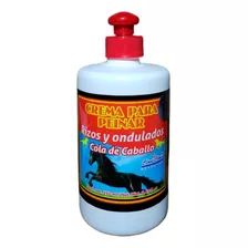 Crema Para Peinar Rizos Y Ondulados Cola De Caballo 250ml