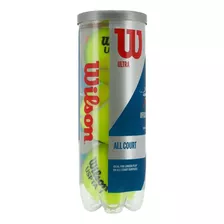 Pelotas De Tenis Wilson Championship Tubo X3 Unid.