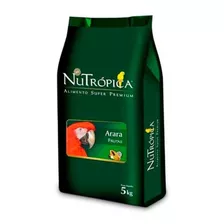 Nutrópica Ração Natural Para Araras Com Frutas - 5kg