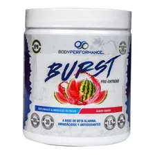 Bodyperformance Pre Entreno Burst 300 G 30 Servicios Sandía