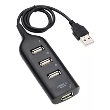 Hub Usb 4 Puertos 2.0 Multiplicador Adaptador Luxell Usb350