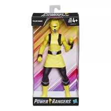 Figura Acción Power Rangers Beast Yellow Ranger Hasbro 24 Cm