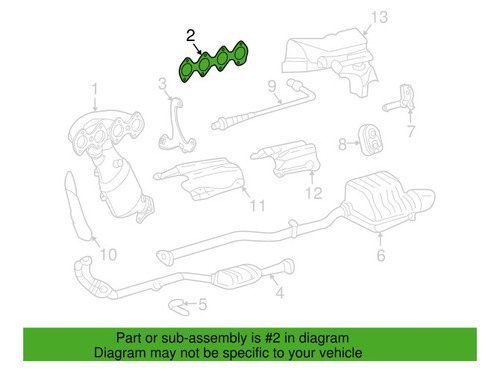 Empaque Multiple De Escape Mercedes Benz Slk200 2010 2011 Foto 4