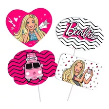 Placas Divertidas Barbie Festcolor 4und