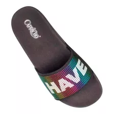 Chinelo Feminino Capricho Slide Have Fun Cp3262