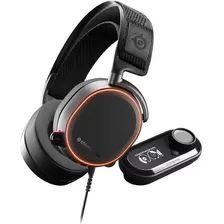 Headset Steelseries Arctis Pro +gamedac Black Pc Ps4 Mobile Cor Preto