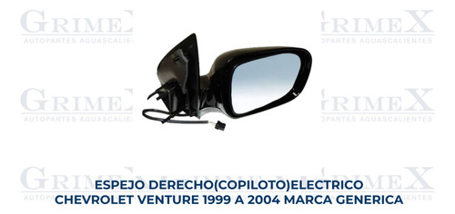 Espejo Chevrolet Venture 1999-99-00-01-02-03-2004-04 Ore Foto 10