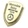 Tapa Centro Rin Emblema Mercedes Benz Laurel 75mm Azul X4 Mercedes-Benz CLK