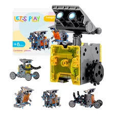 Robot De Juguete Kit Solar Educativo Armable Para Niños