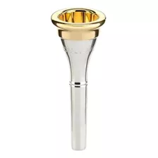 Bocal Jk Exclusive Trompa 3dm A1 Prata Com Borda Dourada