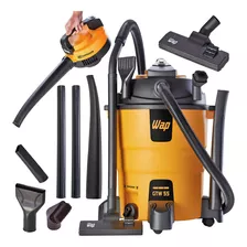 Soprador Aspirador Água Pó 1600w Profissional Tambor 55l Wap