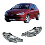 Par De Faros Peugeot 206 2001-2003-2009 Liso Doble As Ty