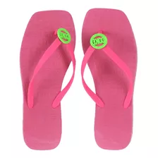 Chinelo Feminino Original Tendencia 2023 Bico Quadrado