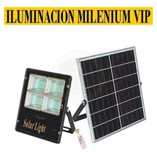 Lampara Reflector Led 400w Panel Solar Con Control Exterior